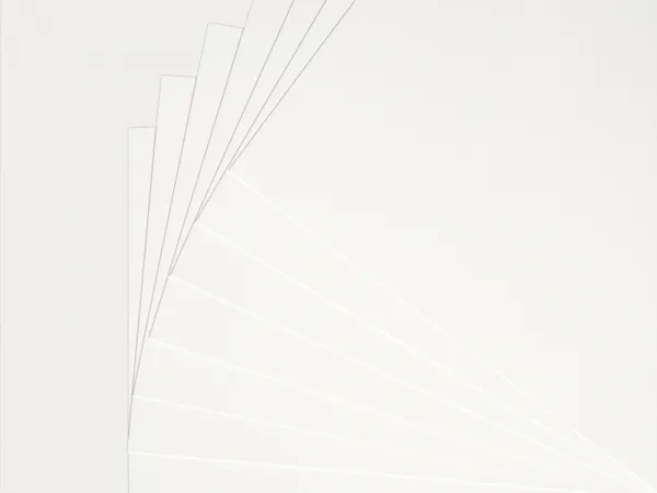 Бескислотный картон - белый - 1 мм - 81х121 см