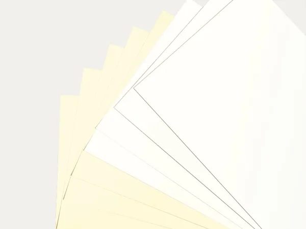 Бескислотный картон - кремовый/белый - 1,8 мм - 100х140 см